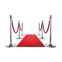 Lopers en afzetpaaltjes